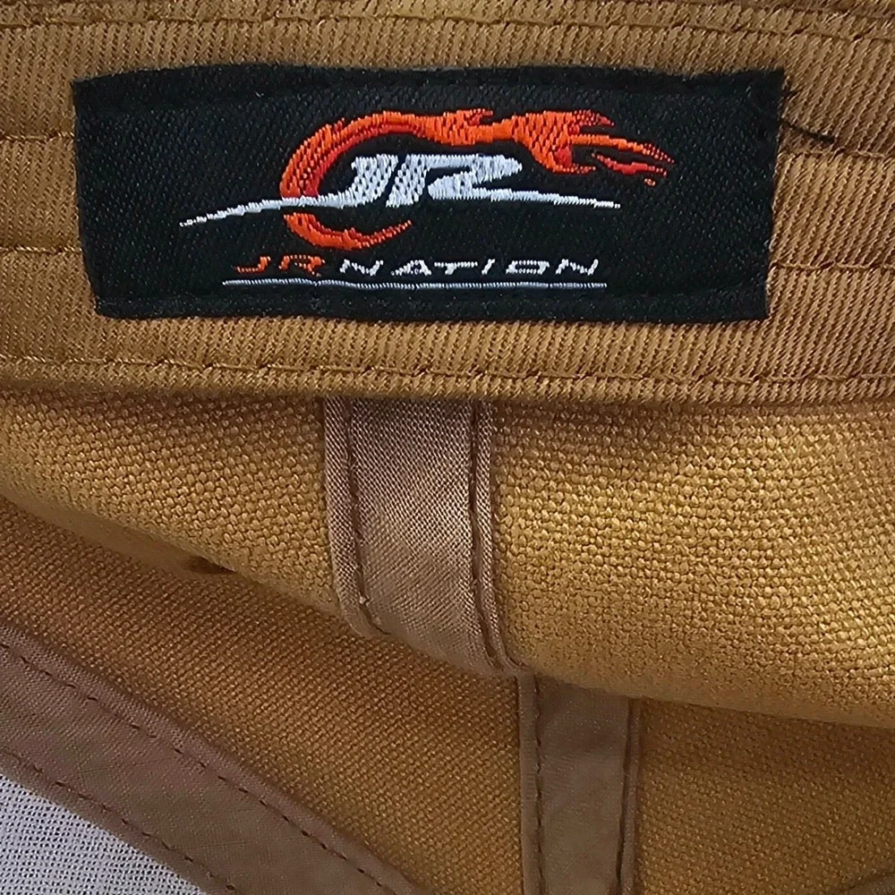 JR Nation Whiskey River Hat Mens OSFA Dale Jr Bar Corduroy Distressed NASCAR Cap